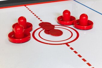 Игровой стол - трансформер (бильярд, аэрохоккей, настольный теннис) 'Twister' (черный)