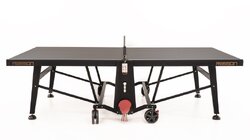 Теннисный стол складной для помещений 'RASSON PREMIUM T01 Indoor' (274 х 152,5 х 76 см, черный ясень) с сеткой