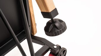 Теннисный стол складной для помещений 'RASSON PREMIUM T01 Indoor' (274 х 152,5 х 76 см, натуральный ясень) с сеткой